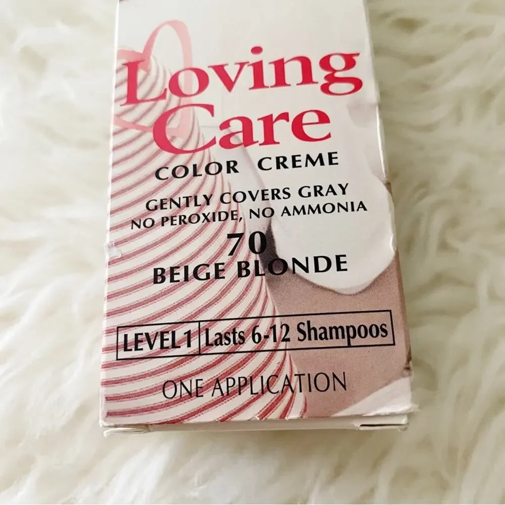 Clairol Vintage | Loving Care Hair Color Creme Covers Gray Beige Blonde NEW